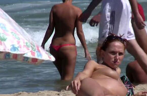 Nude beach spycam