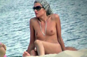 Nudist beach naked
